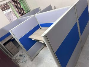 Fabric Partition Office Workstation with Aluminium Frame