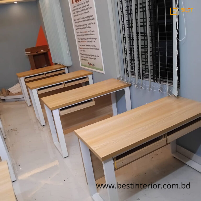 MS leg table Bangladesh – 1. Strong MS Frame, Smart Office Style

2. Modern Office Tables in Multiple Designs

3. Built for Work, Designed to Impress

4. Executive Tables with Strength and Storage

5. Custom MS Leg Tables for Every Workspace – product view 2