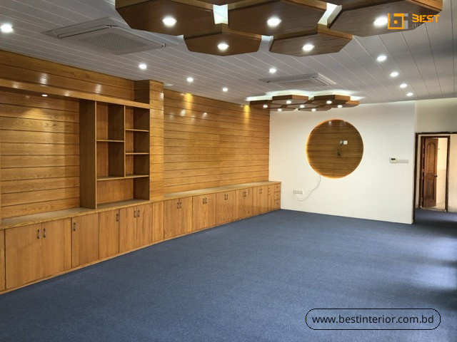 veneer board office interior Bangladesh – 1. Government Office Interior with Natural Wood Finish

2. Veneer Board Interior for a Professional Office

3. Custom Cabinet, Ceiling and Lighting Work

4. A Warm and Organised Government Office

5. Complete Wood-Finish Office Interior – product view 4